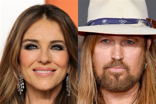 Elizabeth Hurley’s son reacts to mother’s surprise new relationship with Billy Ray Cyrus - AOL