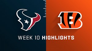Texans vs. Bengals highlights | Week 10
