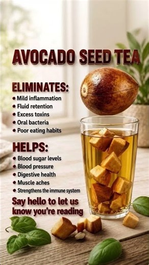 Avocado Seed Tea: Benefits, Uses & What You Should Know 🥑🍵