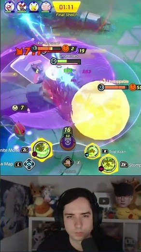 Big TSAREENA Stomps to Win the Game | Pokemon Unite