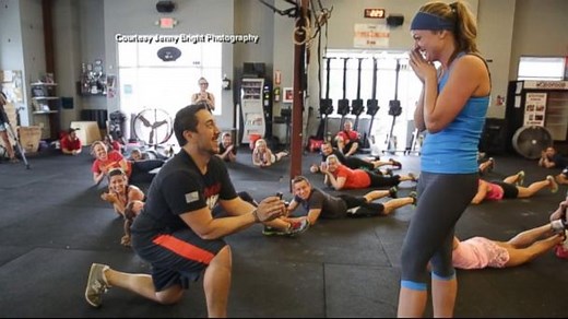Intense CrossFit Marriage Proposal Goes Viral