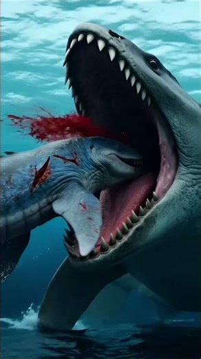 Megalodon vs Basilosaurus 🦈 – Only One Survives 💀