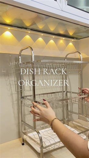 Stainless Steel Dish Rack Organizer for Your Kitchen