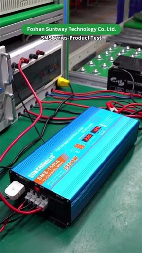 Our SMS-1000A+MPPT pure sine wave inverter is your perfect solution!#Inverter #MPPT #SolarEnergy