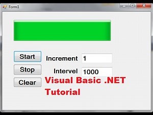 Mind Luster - Learn Visual Basic NET Tutorial 6 How to use ProgressBars Control in Visual Basic