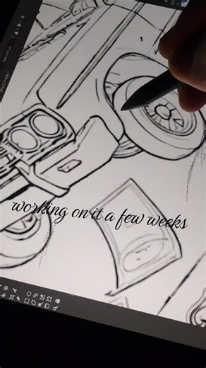trying out drawing on my windows PC. #713houston #htx #houstontx #lowrider #lowriders