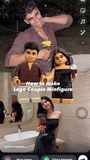 Manav🐦‍🔥 | Artificial Intelligence 🤖 on Instagram: "HAPPY NEW YEAR 🎁✨ Follow these steps to get this Lego Couple Minifigure ChatGPT prompt into your DM instantly 💌⚡️ 1️⃣ Follow us✅ 2️⃣ Comment “LEGO” for the picture used in this reel. All visual rights remain with the original creator, whose work adds immense value to this content. By following these two steps you will get your prompt into your DM instantly without any delay! ⚠️‼️- INSTAGRAM WILL NOT ALLOW US TO DM YOU — IF YOU WILL NOT FOL
