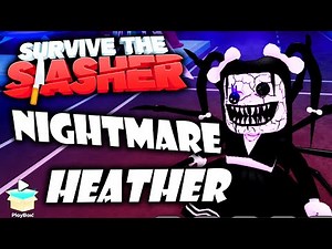 Halloween Nightmare Heather Gameplay in Survive the Slasher Roblox