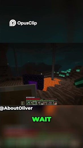 He finally figured out the nether!