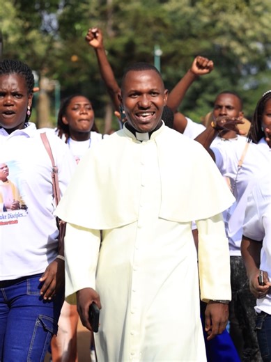Smagok fraternity welcomes you Fr. Gerald Kiganda our new School Chaplain. . . . Registration is in progress, tap the link in bio. . . @La grande Studios & Events inc #catholicschool #catholic