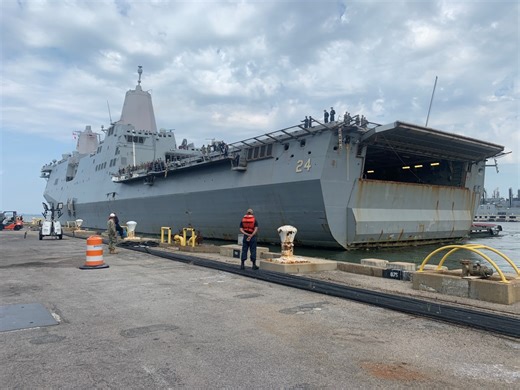 WAVY Navy Ship Salute: USS Arlington