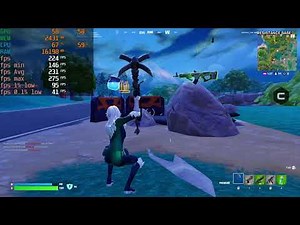 RX 7600 + i5-12600KF - Fortnite C6S4 - 1080p Performance Settings