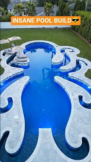 I Built an Octopus Shaped Pool in My Backyard