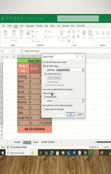 Pivot Chart in Excel | Visualize Your Data Easily | Tamil Tutorial #excel #pivot #excelformulas