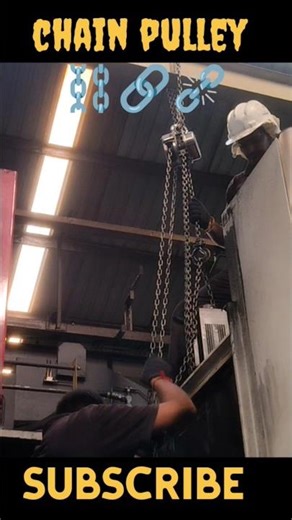 "Chain Pulley (Chain Hoist) Working Principle Explained"⛓️✅#shortvideo #youtubeshort #tutorial