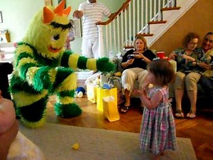 Brobee (Yo Gabba Gabba) on Easter