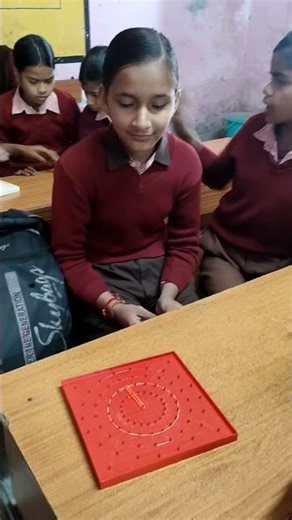 Properties of Circle with Geoboard | Maths Activity | Class 6-8 #magicalmaths #maths #trigonometry