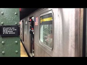 NYC Subway Special: Manhattan bound R142A 5 train at Alantic Av