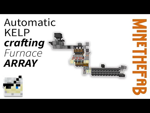 Kelp is back! Automatic Kelp Crafting Furnace Array — for 1.21 (Snapshot 23w43b)