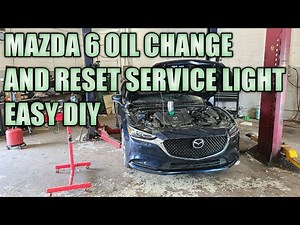 How do you reset the Service light in the Mazda 6? (With video)