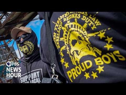 Journalist details weekend spent with far-right Proud Boys