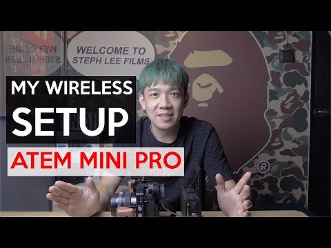 My COMPLETE wireless setup for the Atem Mini Pro