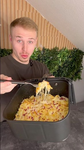 Mac and Cheese recipe from the airfryer!😍🧀 #airfryer #cooking #cosori