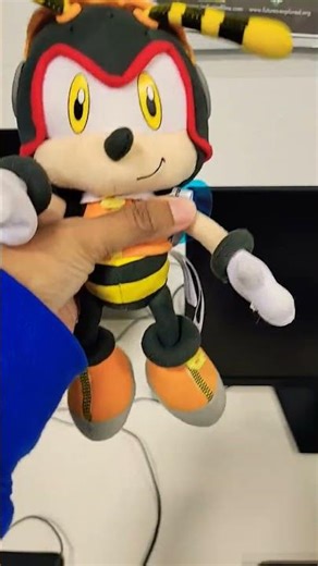 Charmy Bee plush in his voice in Sonic Heroes