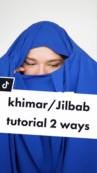 How to Tie a Khimar and Jilbab: Tutorial with Pop-Up Niqab Option