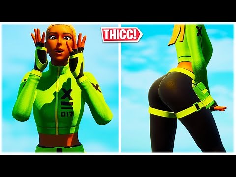FORTNITE *HOT* ARIANA GRANDE SKIN "KYRA" SHOWCASED IN REPLAY THEATRE 🍑❤️