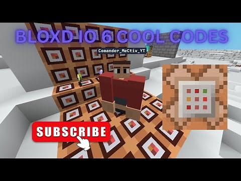 6 COOL CODES IN BLOXD IO!!!