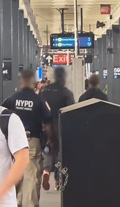 169K views · 1.4K reactions | “He jumped the turnstile, went downstairs to the platform to take the train but when he saw 2 cops he tried to go back upstairs. However, there was another plain-clothed cop right behind him and asked him to ‘go over there’. Since he could not provide an ID he was taken into custody”. Story from a collaborator. #NYCSubway #NYC #NewYorkCity #FareEvasion | NYC Subway Life | Facebook