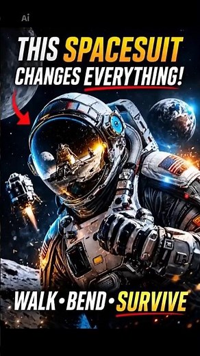 1️⃣ The New Space Suit That Changes Everything 🚀 #viral #shorts