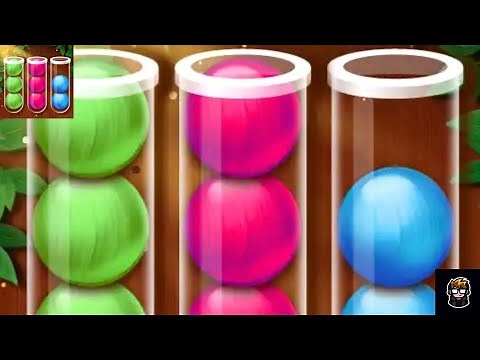 Woody Sort : Ball Sort Puzzle Gameplay Walkthrough