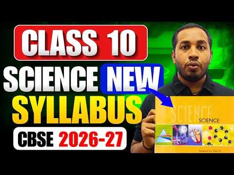 New Science Syllabus Class 10th 2027 CBSE 🔥 | New NCERT Book 2026-27 | Latest CBSE Update