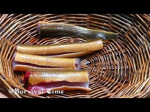 Cooking Yummy Eels Recipe In The Forest For Dinner - Village Food
