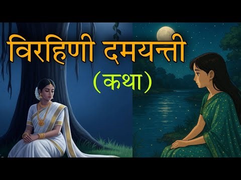 विरहिणी दमयन्ती कथा by Madanmani Dixit / Story : Birahini Damayanti /classic story / class 12 unit 2