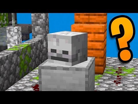 Minecraft: There's A Button Here And You Can't Spot It
