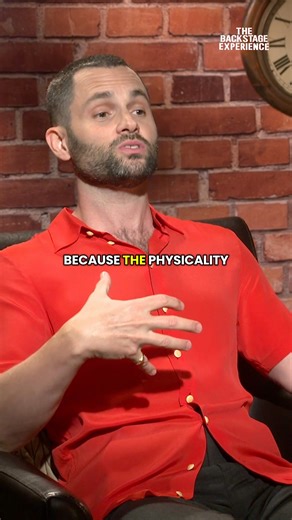 Penn Badgley on how he cools down while filming You! | #pennbadgley #you #joegoldberg #interview | The Backstage Experience