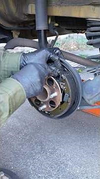 [Part 7] N-VAN 100,000 km, 3rd Vehicle Inspection: Rear Drum Brake Inspection