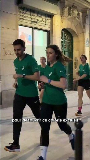 Sortie running avec ASICS et INTERSPORT