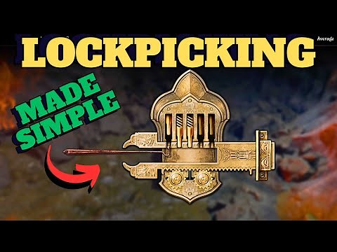 Oblivion Remastered: Lockpicking Guide - Pick locks Fast & Easy! Simple walkthrough!
