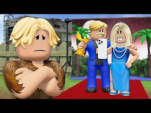 His FAMOUS FAMILY Was SECRETLY POOR... (Roblox Movie)