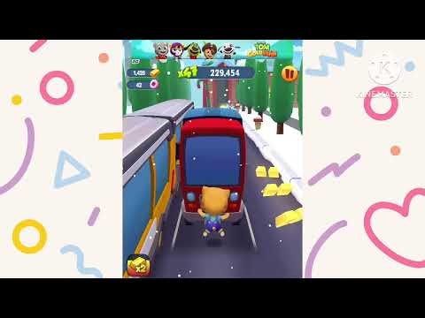 Talking Tom Gold Run Marathon Video #1