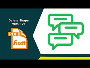 How to Remove All Drawing Tools and Shapes from PDF Quickly in Foxit PDF Editor