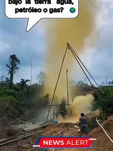 ¿Agua, petróleo o gas? ¡Misterio a 100 metros! ¡Un hallazgo que desafía a la ingeniería! Lo que comenzó como una obra estándar en busca de agua dio un giro radical al superar los 100 metros de profundidad. Una presión descomunal e inusual brotó desde las capas más profundas de la tierra, dejando a todo el equipo con una gran incógnita: ¿es un acuífero gigante, petróleo o gas natural? Queremos saber la opinión de los expertos y de la comunidad. ¿Qué creen ustedes que se esconde bajo este terreno?