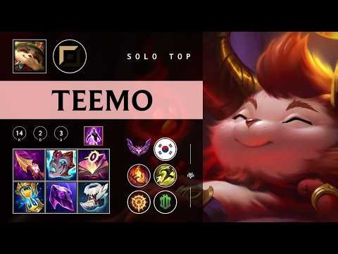 Teemo Top vs Ekko - KR Master Patch 26.03