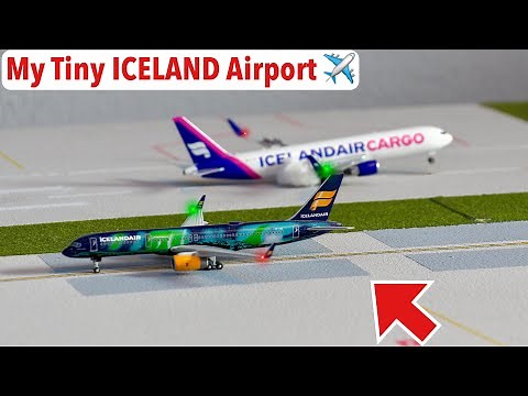 BRAND NEW 1:400 Scale Keflavik International Airport Replica! (Gemini Jets)