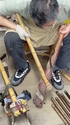 Making process of bamboo flutes
