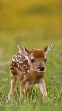 A Baby Deer Found Comfort Beside a Human Baby #shorts #animals